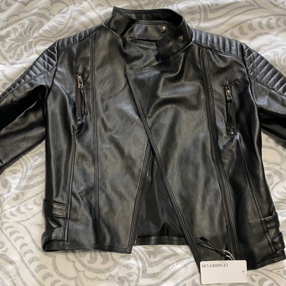 BRAND NEW Womens Leather Jacket - Picture 1 of 4